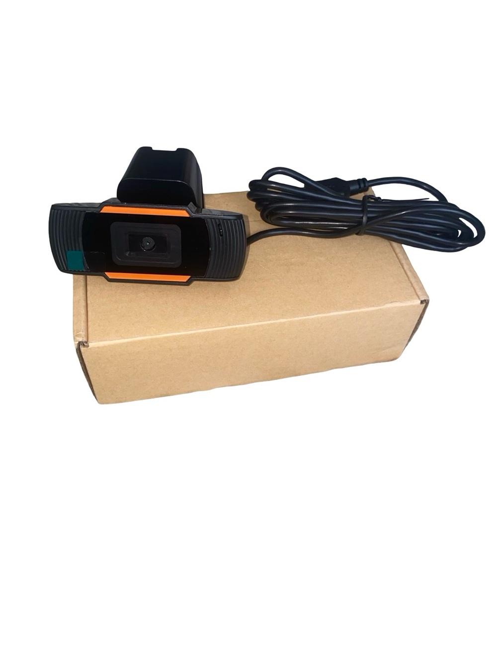 HD USB Webcam with Built-in Microphone & Monitor Mount Clip - Picture 3 of 6